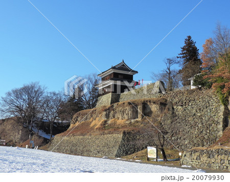 真田丸元城　冬の信州上田城(真田城) 20079930