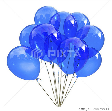 Blue balloons for celebration Blue balloons for celebration 20079934
