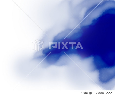 群青色の滲み背景 20081222