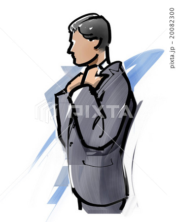 スーツを整える 20082300