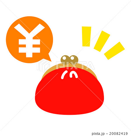 がま口の財布　円 20082419