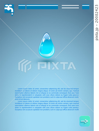 Vector Water Drop 20082423