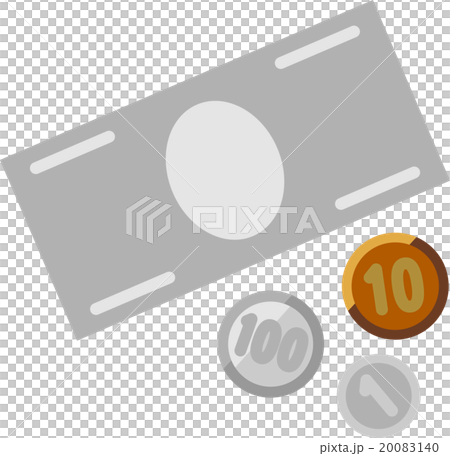 お金 紙幣と硬貨 お金 紙幣と硬貨 20083140