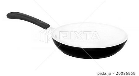 Frying pan isolated on white background 20086959