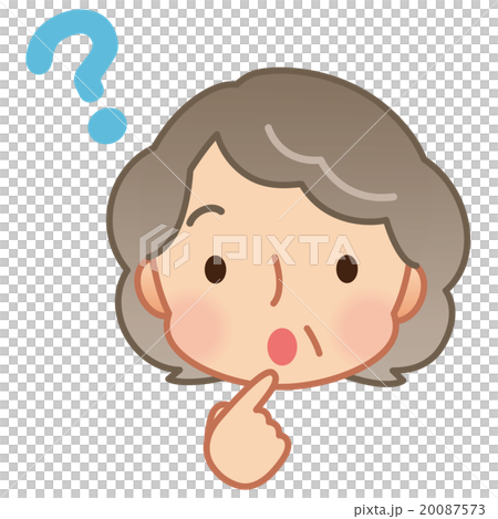 The elderly facial expression question 20087573