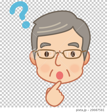 The elderly facial expression question 20087581