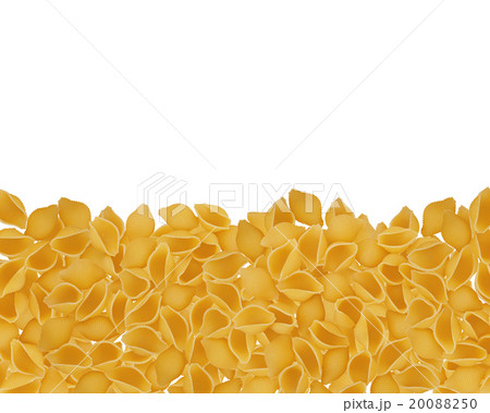 Delicious pasta isolated on white Delicious pasta isolated on white 20088250