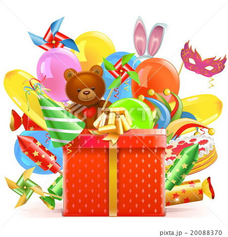 Vector Celebration Concept with Gift 20088370