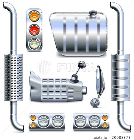 Vector Chromed Truck Parts Set 2 20088373