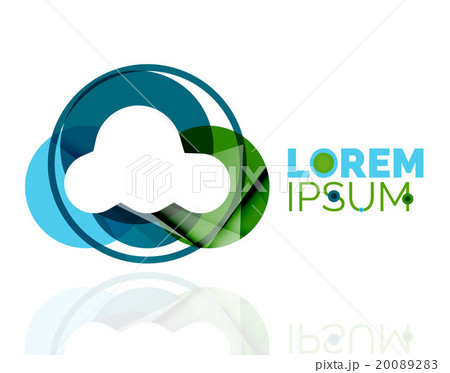 Logo, abstract geometric business icon 20089283