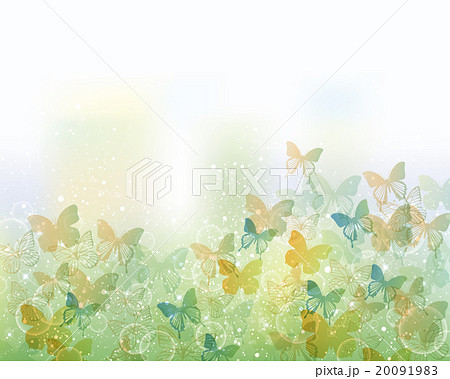 Butterfly background - Stock Illustration [20091983] - PIXTA