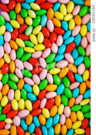 Assorted sweet jelly beans. 20095185