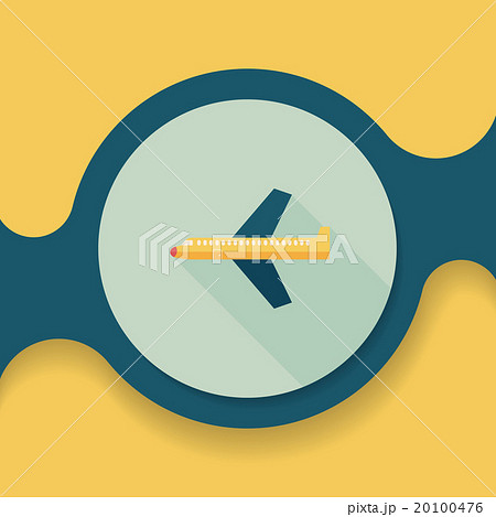 airplane flat icon with long shadow,eps10 airplane flat icon with long shadow,eps10 20100476