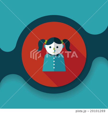 dripping nose flat icon with long shadow,eps10 20101269