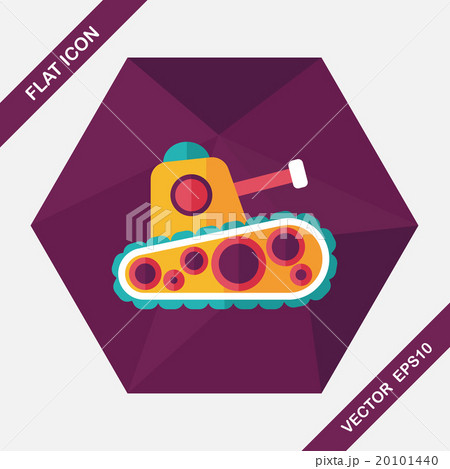 Tank flat icon with long shadow,eps10 Tank flat icon with long shadow,eps10 20101440