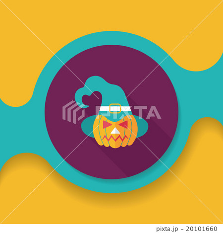 pumpkin flat icon with long shadow,eps10 pumpkin flat icon with long shadow,eps10 20101660