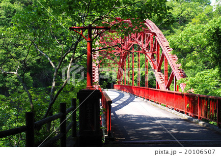帝釈峡の桜橋 帝釈峡の桜橋 20106507