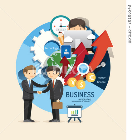 Boy learn business and finance design infographic Boy learn business and finance design infographic 20106543