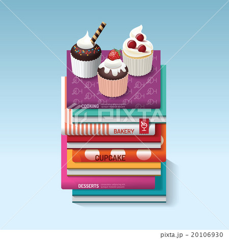 food cook books idea cupcake concept design. 20106930