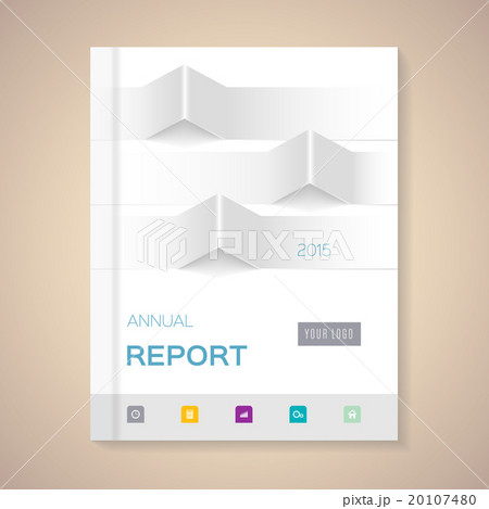 Annual Report Cover vector illustration Annual Report Cover vector illustration 20107480