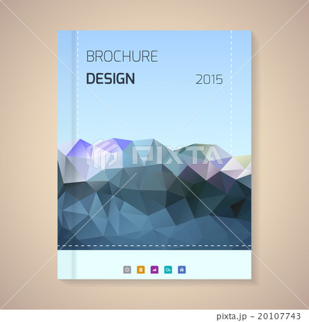Vector template for brochure 20107743