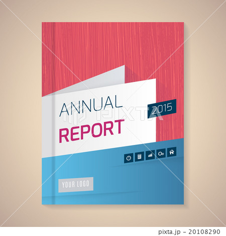 Annual Report Cover vector illustration 20108290