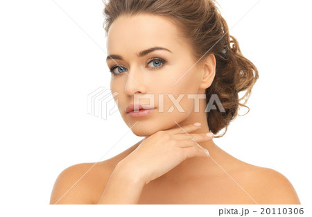 beautiful woman with long hair 20110306