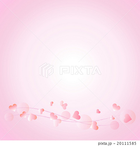 ハート 背景素材のイラスト素材