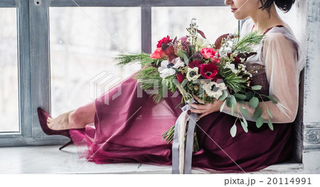 nice women with flowers 20114991