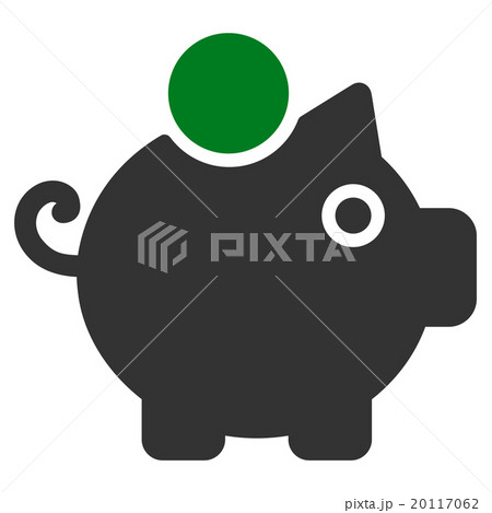 Piggy Bank Flat Icon Piggy Bank Flat Icon 20117062
