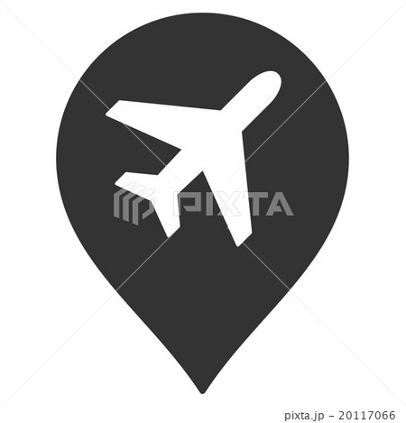 Airport Marker Flat Icon 20117066