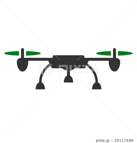 Drone Flat Icon Drone Flat Icon 20117686