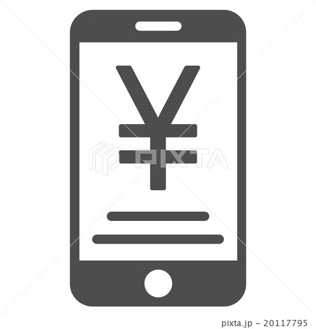 Yen Mobile Payment Flat Icon 20117795