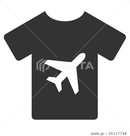 T-Shirt Flat Icon 20117798
