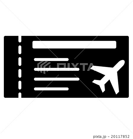 Airticket Flat Icon 20117852