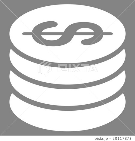 Dollar Coins Flat Icon Dollar Coins Flat Icon 20117873