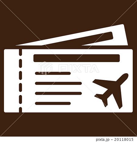 Airtickets Flat Icon 20118015
