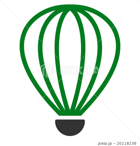 Aerostat Flat Icon Aerostat Flat Icon 20118236