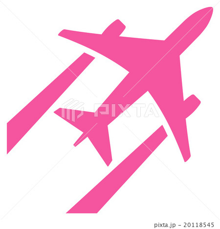 Air Jet Trace Flat Icon 20118545