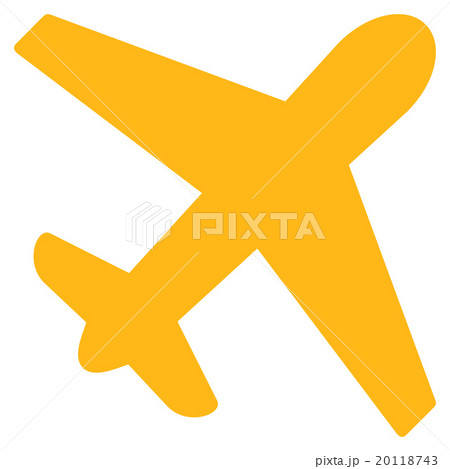 Airplane Flat Icon 20118743