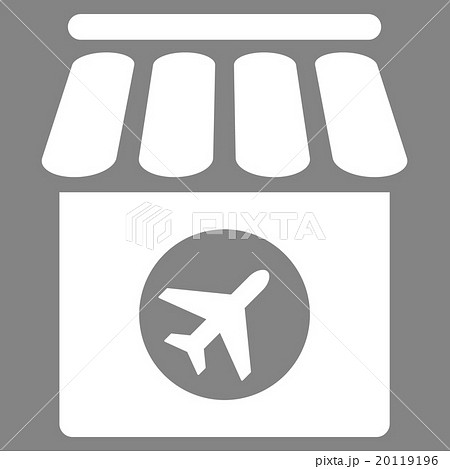 Duty Free Shop Flat Icon 20119196