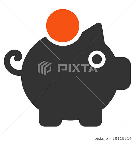 Piggy Bank Flat Icon Piggy Bank Flat Icon 20119214