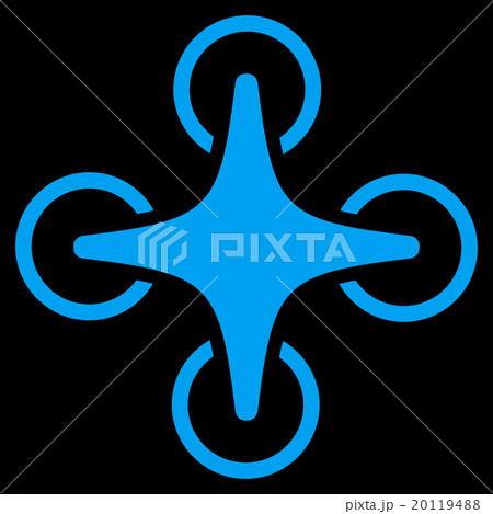 Nanocopter Flat Icon Nanocopter Flat Icon 20119488
