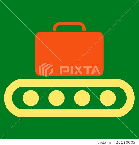 Baggage Conveyor Flat Icon Baggage Conveyor Flat Icon 20120005
