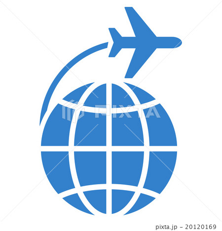 International Flight Flat Icon 20120169