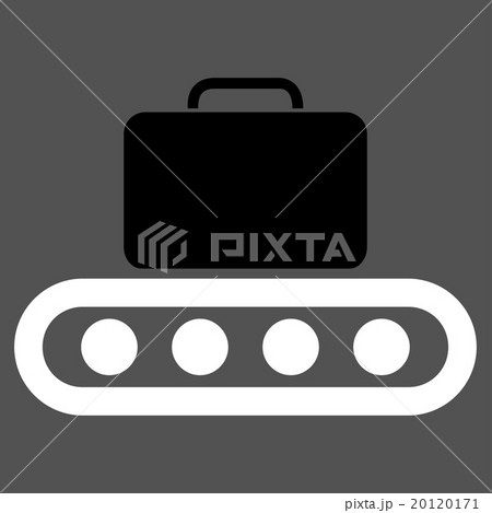 Baggage Conveyor Flat Icon Baggage Conveyor Flat Icon 20120171
