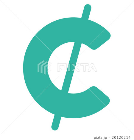 Cent Flat Icon 20120214
