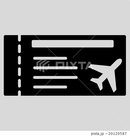 Airticket Flat Icon Airticket Flat Icon 20120587