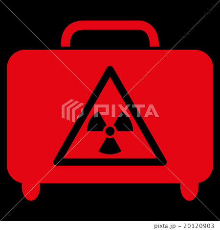 Dangerous Luggage Flat Icon 20120903