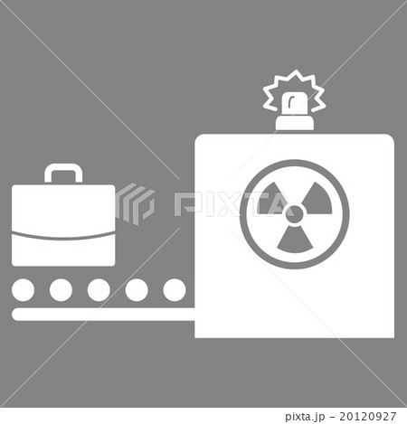 Baggage Screening Flat Icon Baggage Screening Flat Icon 20120927
